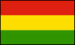 Flagge von Bolivien