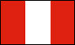 Flagge von Peru