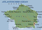 Kartenausschnitt von Faial